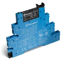   Finder sorkapocs relé 1  váltóérintkező 6A 24V DC, 385170240050