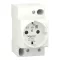 Schneider A9 Moduláris dugalj 16A UE 250V 2P+T , A9A15310
