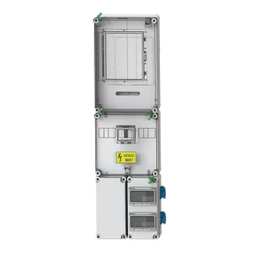   Csatári Plast PVT 3075 Fm-K FO 2x6 ÁK-1Fi fogyasztásmérő szekrény