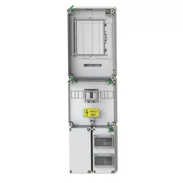   Csatári Plast PVT 3075 Fm-K FO 2x6 ÁK fogyasztásmérő szekrény
