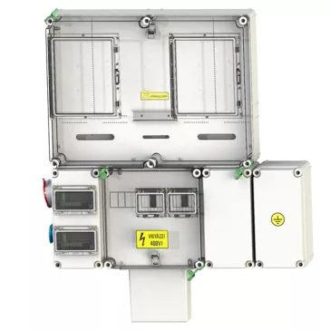   Csatári Plast PVT 6075 Á-V Fm 80A-SZ 3Fi fogyasztásmérő szekrény