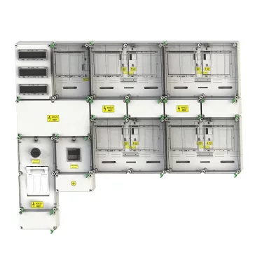 Csatári Plast PVTCS 2-4+KFM fogyasztásmérő szekrény