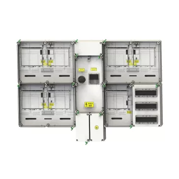   Csatári Plast PVTCS 2-3 Á-V+KFM fogyasztásmérő szekrény