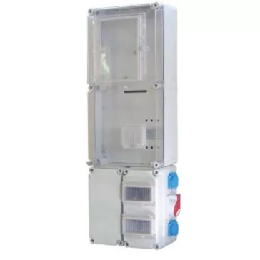  Csatári Plast PVT EON 3060 FO 2x6 ÁK – Fi - AM Háromfázisú mérőhely