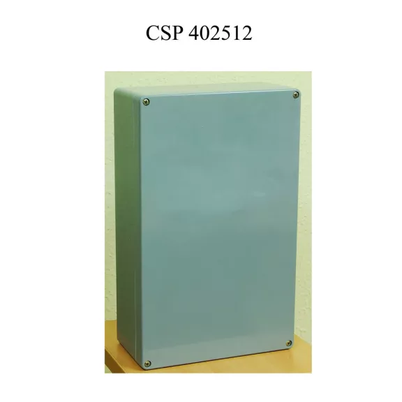 Csatári Plast CSP 402512 poliészter doboz, üres Csatári Plast CSP 402512 poliészter doboz, üres