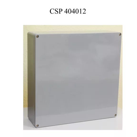 Csatári Plast CSP 404012 poliészter doboz, üres Csatári Plast CSP 404012 poliészter doboz, üres