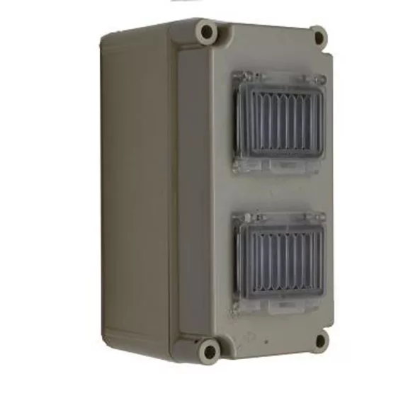 Csatári Plast PVT 1530 ÁK 2x4 Lakáselosztó 2x4mod fk teleajtóval 150x300x170mm Csatári Plast PVT 1530 ÁK 2x4 Lakáselosztó 2x4mod fk teleajtóval 150x300x170mm