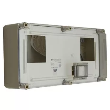   Csatári Plast PVT 3060 2x1 Fm Fogyasztásmérő szekrény 1f többmérős