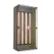 Csatári Plast PVT 3060 GS4 400A Műa tokozott 300x600x170mm sín szekrény 400A 4pol