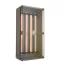 Csatári Plast PVT 3060 FO GS4 400A  4 sines sínszekrény