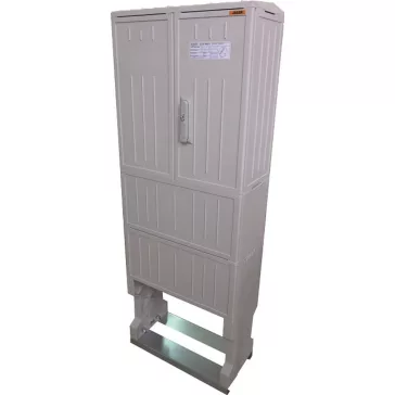   Csatári Plast PVT-K-L 53x88/25 JB-F 53x88  Üres fogyasztásmérő szekrény lábazattal