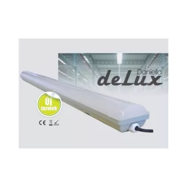   DeLux PP-236 Por páramentes lámpatest LED fényforrással szerelve 36W,3000lm,4000K, 180xSMD2835, IP65, PC-búrával, DEL1200