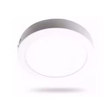   DeLux LED panel/mélysugárzó, 18W, 1260Lm, falon kívüli 4000K, kerek, 225x40mm, DEL1334