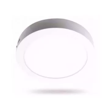   DeLux LED panel/mélysugárzó, 24W, 1680Lm, falon kívüli 3000K, kerek, 300x40mm, DEL1337