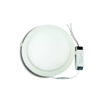  DeLux LED panel/mélysugárzó, 24W 1800Lm 4000K kerek 300x21mm, süllyesztett, DEL1414
