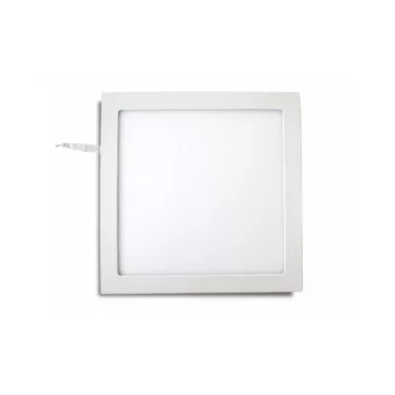   DeLux LED panel/mélysugárzó, 24W 1800Lm 4000K, négyszögletes 300x300x21mm, süllyesztett, DEL1416