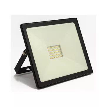 DeLux LED reflektor fekete 30W 2400lm 4000K IP65, DEL1448