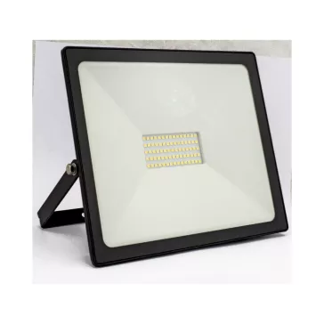 DeLux LED reflektor fekete 50W 4000lm 4000K IP65, DEL1449
