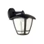 DeLux Kata flat kültéri falra szerelhető lámpatest, fekete, LED 2x3W, 4000K, IP54, DEL1552
