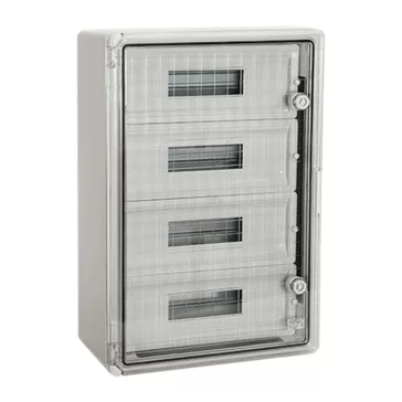 Elmark PP 3118-60modules 600x400x200mm műanyag elosztódoboz, maszkos, áttetsző ajtós, 532406019