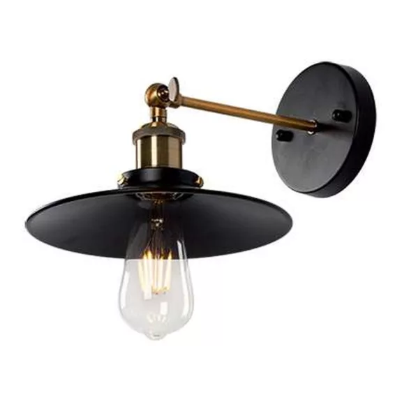 ELMARK DAMON fali 1XE27 fekete D230mm, 955DAMON1W ELMARK DAMON fali 1XE27 fekete D230mm, 955DAMON1W