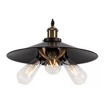 ELMARK DAMON függeszték 3×E27 fekete D360mm, 955DAMON3P