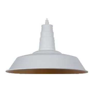   ELMARK MATT függeszték 1×E27 matt fehér és arany, 955MATT1WH