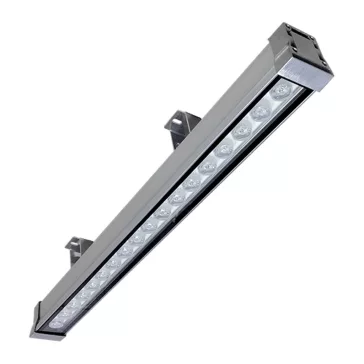 DeLux LED kerti lámpa, fekete 8W IP44, felfelé álló, DEL1490