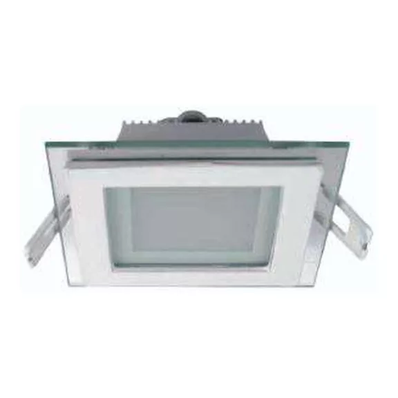 ELMARK LED panel négyzet + üveg 6W 3000K meleg fehér 97mm, 99LED643 ELMARK LED panel négyzet + üveg 6W 3000K meleg fehér 97mm, 99LED643