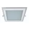 ELMARK LED panel négyzet + üveg 18W 4000K természetes fehér 200mm, 99LED644