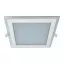 ELMARK LED panel négyzet + üveg 18W 4000K természetes fehér 200mm, 99LED644