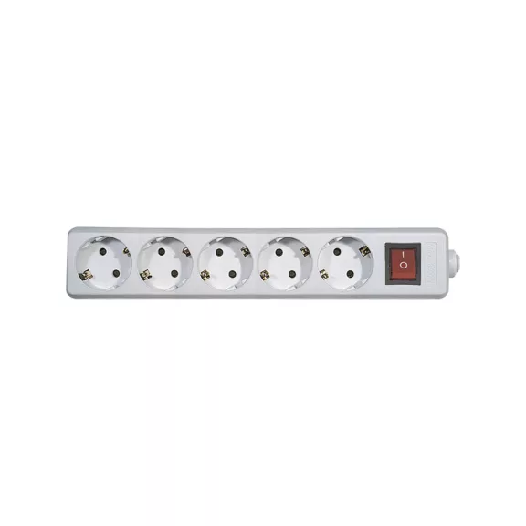 Szerelhető elosztó, 5-ös, kapcsolós, Emos, P1520 Szerelhető elosztó, 5-ös, kapcsolós, Emos, P1520