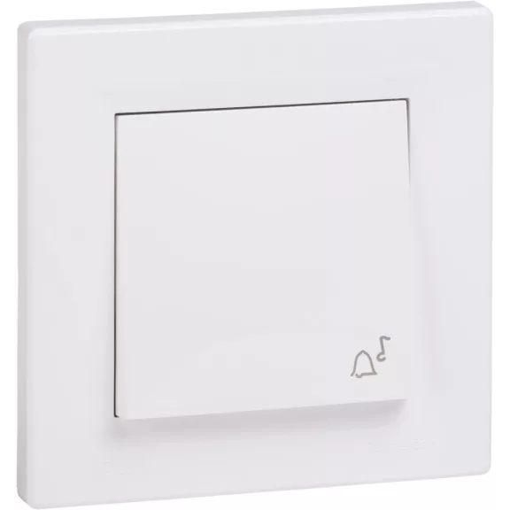Schneider ASFORA Egypólusú nyomó, csengő - IP44, fehér, EPH0800221 Schneider ASFORA Egypólusú nyomó, csengő - IP44, fehér, EPH0800221