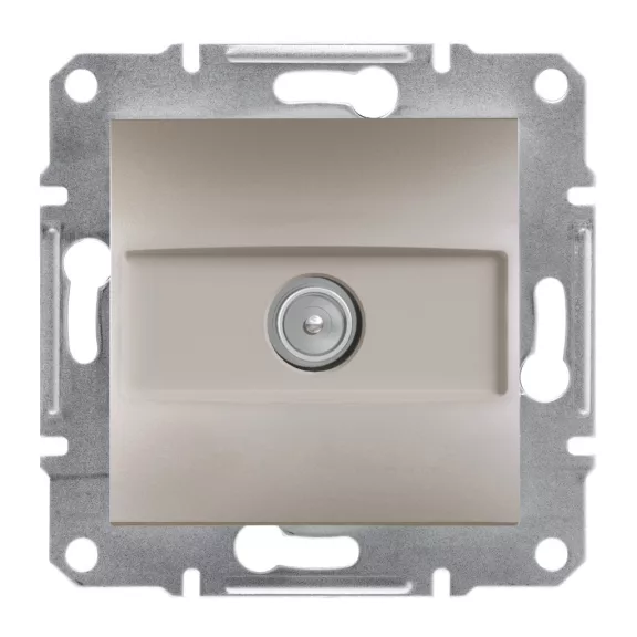 Schneider ASFORA TV aljzat, végzáró, 1 dB, bronz, EPH3200169 Schneider ASFORA TV aljzat, végzáró, 1 dB, bronz, EPH3200169