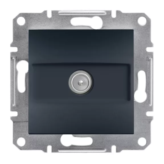Schneider ASFORA TV aljzat, végzáró, 1 dB, antracit, EPH3200171 Schneider ASFORA TV aljzat, végzáró, 1 dB, antracit, EPH3200171