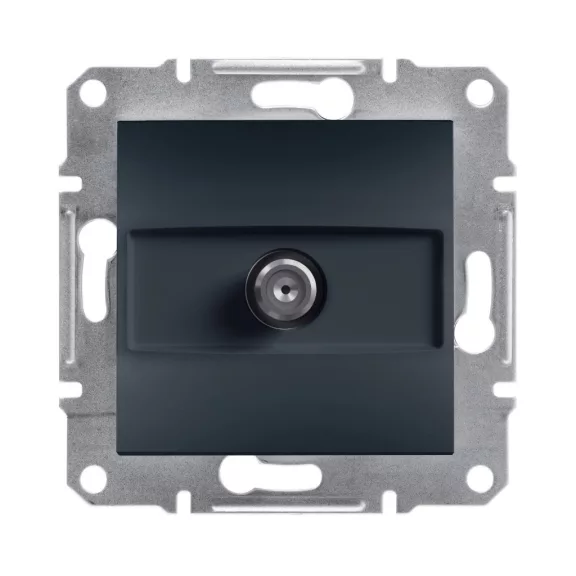 Schneider ASFORA SAT aljzat, végzáró, 1 dB, antracit, EPH3700171 Schneider ASFORA SAT aljzat, végzáró, 1 dB, antracit, EPH3700171