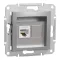 Schneider ASFORA 1xRJ45 Cat5e UTP aljzat, alumínium, EPH4300161
