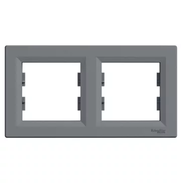   Schneider ASFORA Kettes keret, vízszintes, acél, EPH5800262