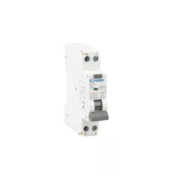  Elmark kombinált fi relé JEL6, AC 1P+N 6KA C10A, 30mA, 40501A