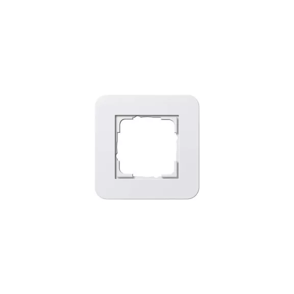 Gira E3, 1-es keret, fehér/fehér, 211410 Gira E3, 1-es keret, fehér/fehér, 211410