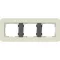 Gira E3, 3-as keret homok/antracit, 213427