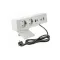 GTV pultra rögzíthető konnektor, 2db 230V-os dugalj 1db USB-A és 1db USB-C aljzat, 1db RJ45 ajz