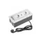GTV pultba süllyeszthető konnektor, 2db 230V-os dugalj 1db USB-A és 1db USB-C aljzat, rejtett g