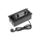 GTV pultba süllyeszthető konnektor, 2db 230V-os dugalj 1db USB-A és 1db USB-C aljzat, rejtett g