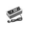 GTV pultba süllyeszthető konnektor, 2db 230V-os dugalj 1db USB-A és 1db USB-C aljzat, rejtett g