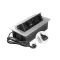GTV pultba süllyeszthető konnektor 2x230V, USB-A, USB-C, RJ45, HDMI, ezüst, 1,5 m kábel – GTV-A
