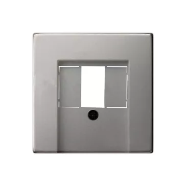 Gira  USB fedlap System 55 nemesacél, 876600