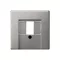 Gira  USB fedlap System 55 nemesacél, 876600
