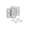 Hensel DP 9026 Kábelösszekötő doboz 88x88x49mm IP54 tömítőgyűrűs EPH