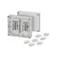 Hensel DP 9222 Kábelösszekötő doboz 119x139x49mm IP54 tömítőgyűrűs